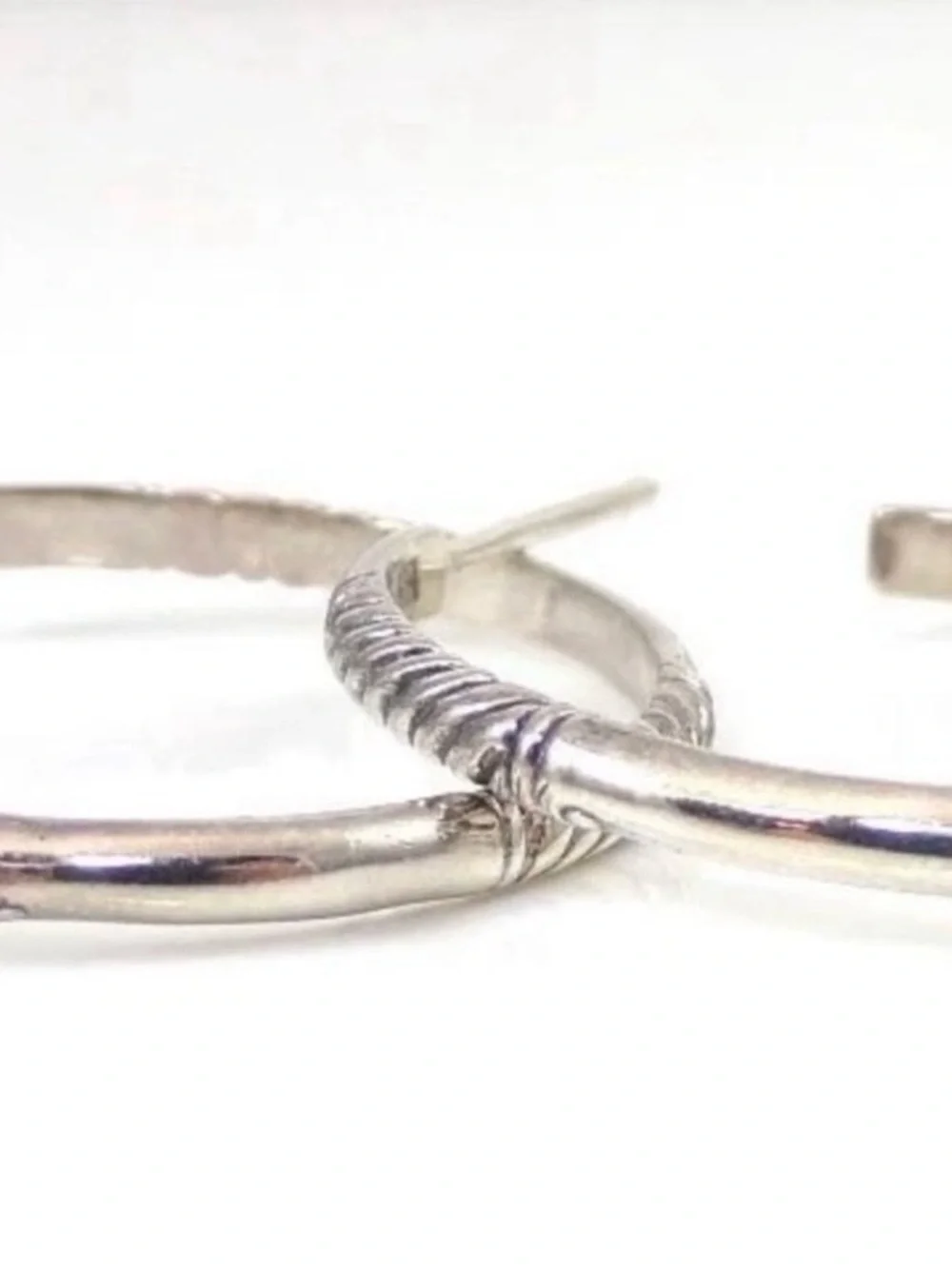 Effy BH Sterling Silver Hoop Earings